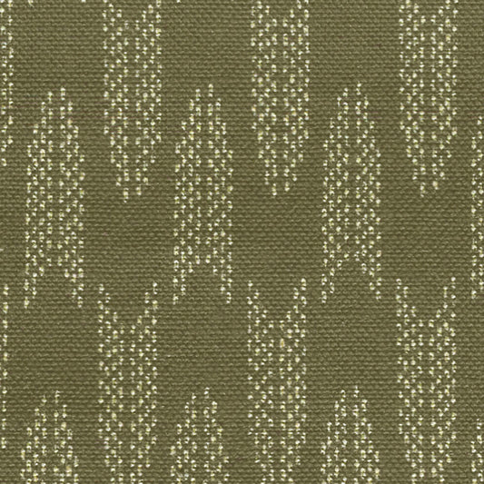 Sevenberry Woven Cotton - Arrow - Green