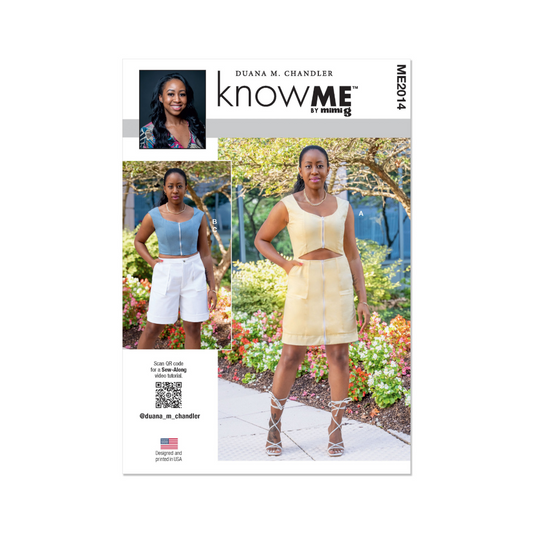 Know Me ME2014 - Misses Dress, Top & Shorts By Duana M. Chandler (8-16 Misses)