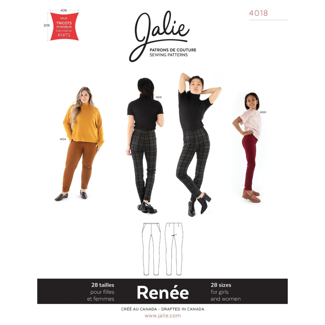 Jalie - 4018 - RENÉE Ponte Pants