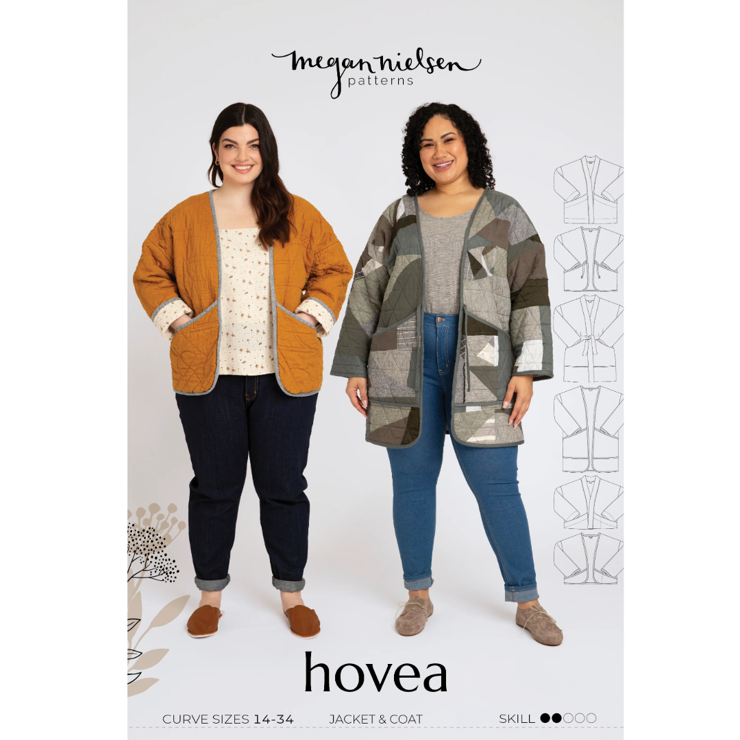 Hovea Jacket & Coat Pattern - Size 14 - 34