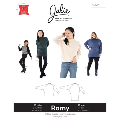 Jalie - 4024 -  ROMY Sweater and Tunic