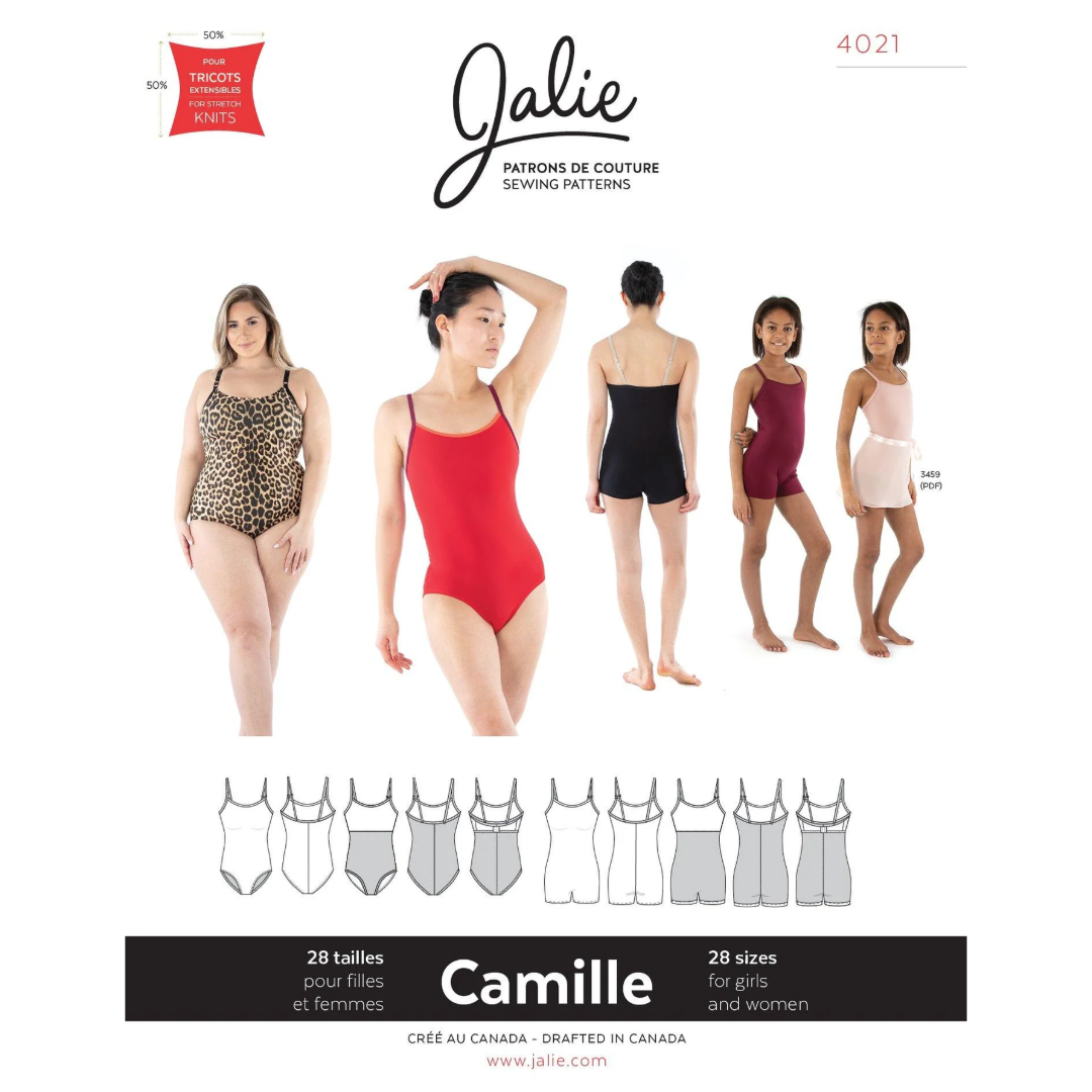 Jalie - 4021 - CAMILLE Cami Leotard & Biketard