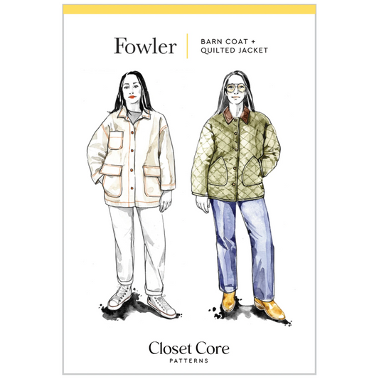 Fowler Barn Coat & Quilted Jacket - By Closet Core Patterns
