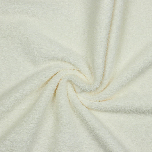 20" Remnant - Cotton Loop Terry Towel - Off-White
