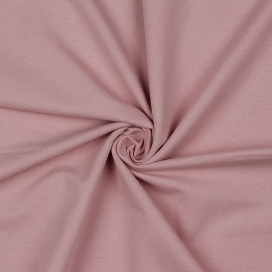 Soft Organic Cotton Knit Sweater Fleece - Pink