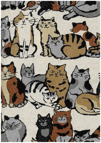 Art Cat - 1A - Cotton Linen Canvas