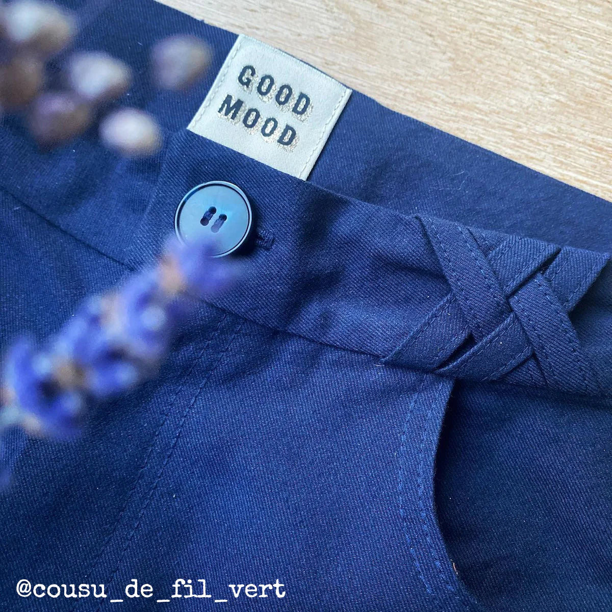 Woven labels ©ikatee - "Good Mood" Set - x5