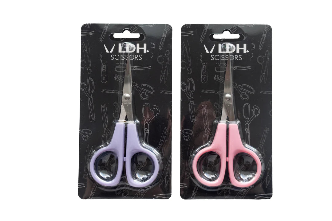 LDH - Curved Blade Embroidery Scissors - Pink