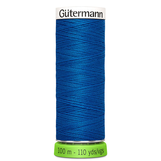 Gütermann rPet (100% Recycled) Sew-All Thread 100m - Col. 322 - Electric Blue