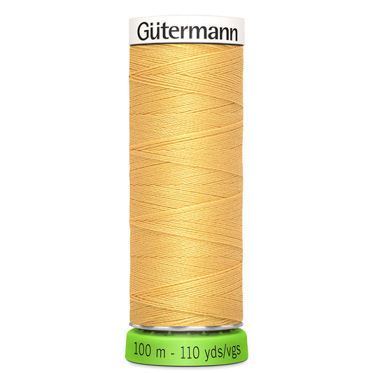 Gütermann rPet (100% Recycled) Sew-All Thread 100m - Col. 415 - Dusty Gold