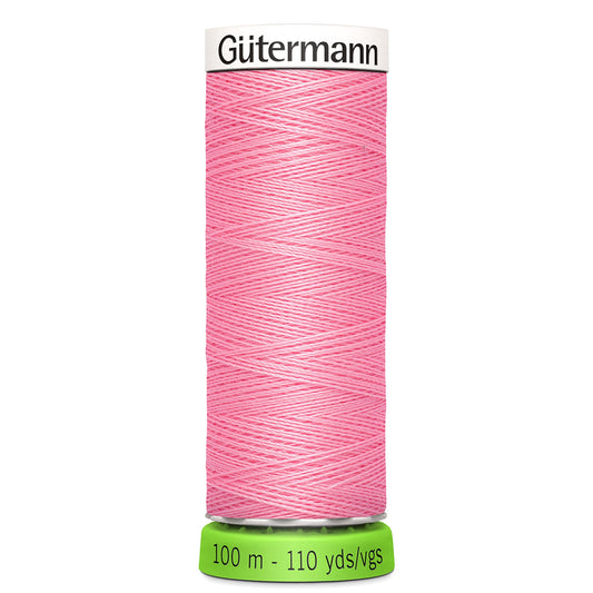 Gütermann rPet (100% Recycled) Sew-All Thread 100m - Col. 758 - Dawn Pink