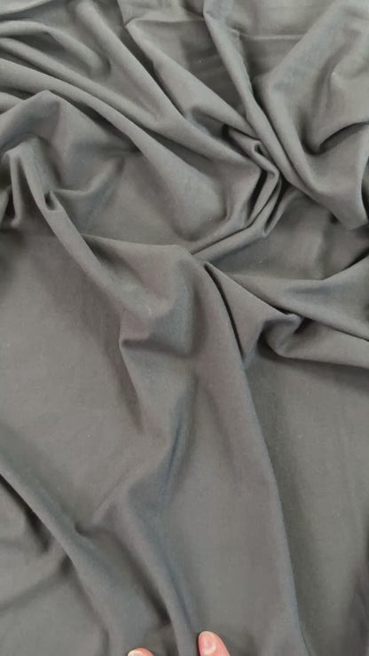 Bamboo Jersey Knit - Black