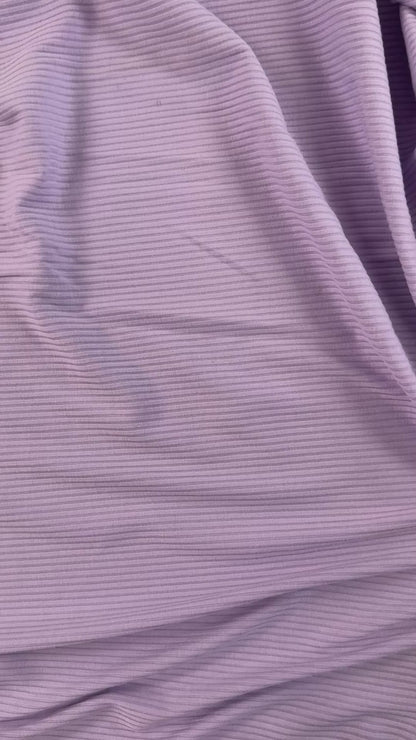 Bamboo Rib Knit - Orchid