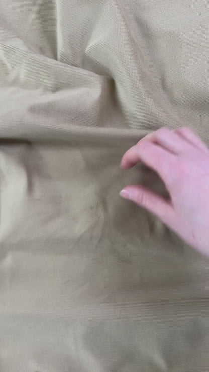 Fine Cotton Stretch Corduroy 16 Whale - Khaki