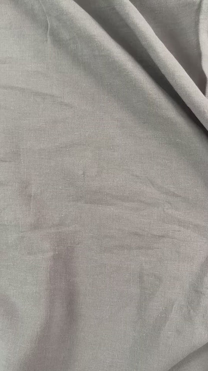 Stone Washed Linen - Grey