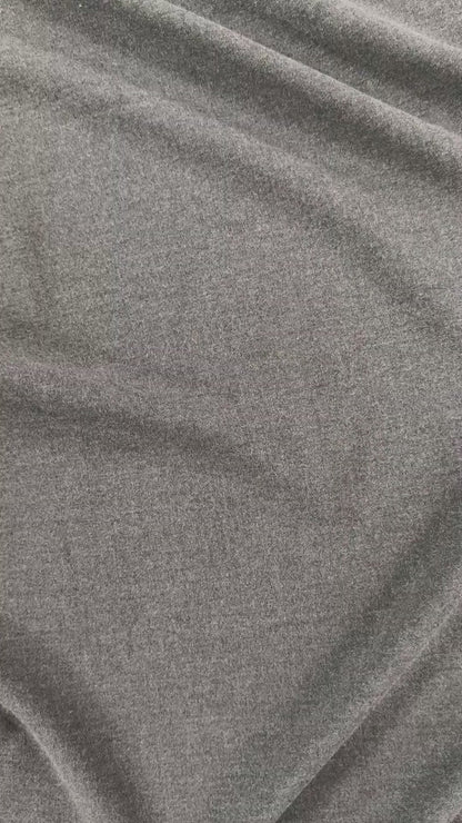 Acrylic Crepe - Charcoal - Film Studio Deadstock