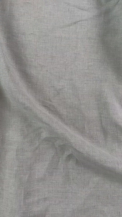 100% Linen - Heathered Robin's Egg