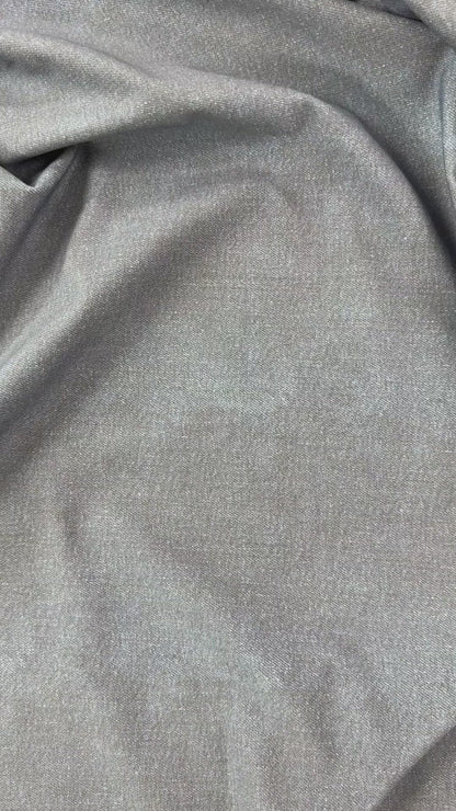 Digital Denim Print  - French Terry Knit