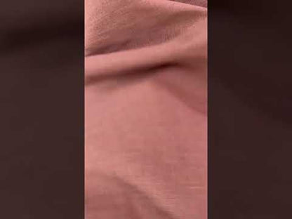 Cotton Linen Woven - Rose Brown