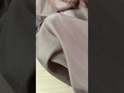 Polyester Viscose Lining  - Light Brown  - Film Studio Deadstock