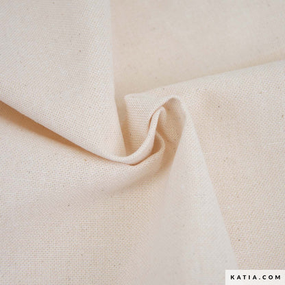 Natural -  Recycled Cotton Canvas