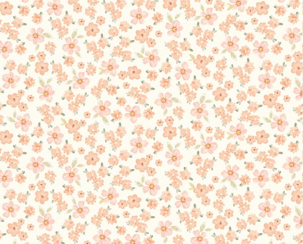 Tossed Florals - Cotton Fabric