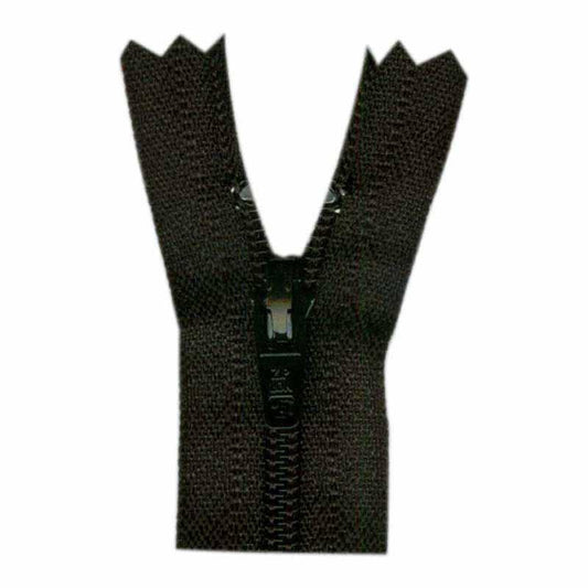 Lightweight Open Ended Separating Zipper 60cm (22″) No. 3 - Black