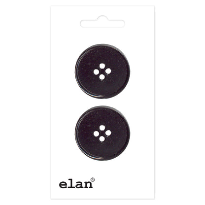 ELAN 4 Hole Button - 23mm (7⁄8″) - 2 count