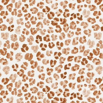 Leopard Spots - Medium - Sand - Cotton Jersey Knit