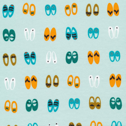 Fancy Steps - Sidewalk - Organic Cotton Interlock Knit