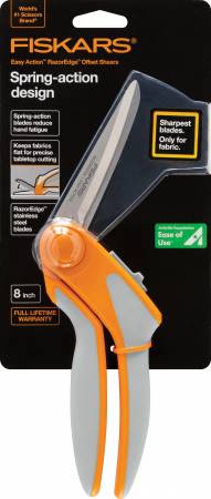 Fiskars RazorEdge Easy Action - Fabric Shears - 8" scissors