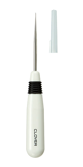 CLOVER 485/W - Straight Tailor's Awl - White