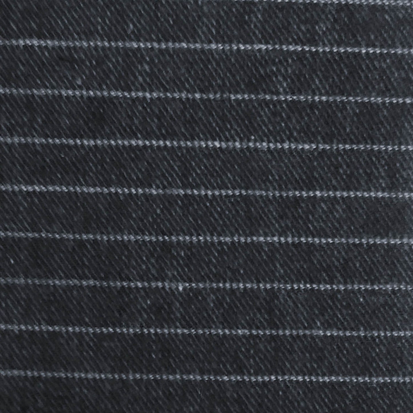 Viyella Organic Cotton Stripes - Dark Grey - Twill