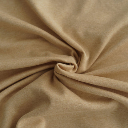 Purest Cotton - Light Brown - Naturally Coloured Organic Cotton Interlock Knit