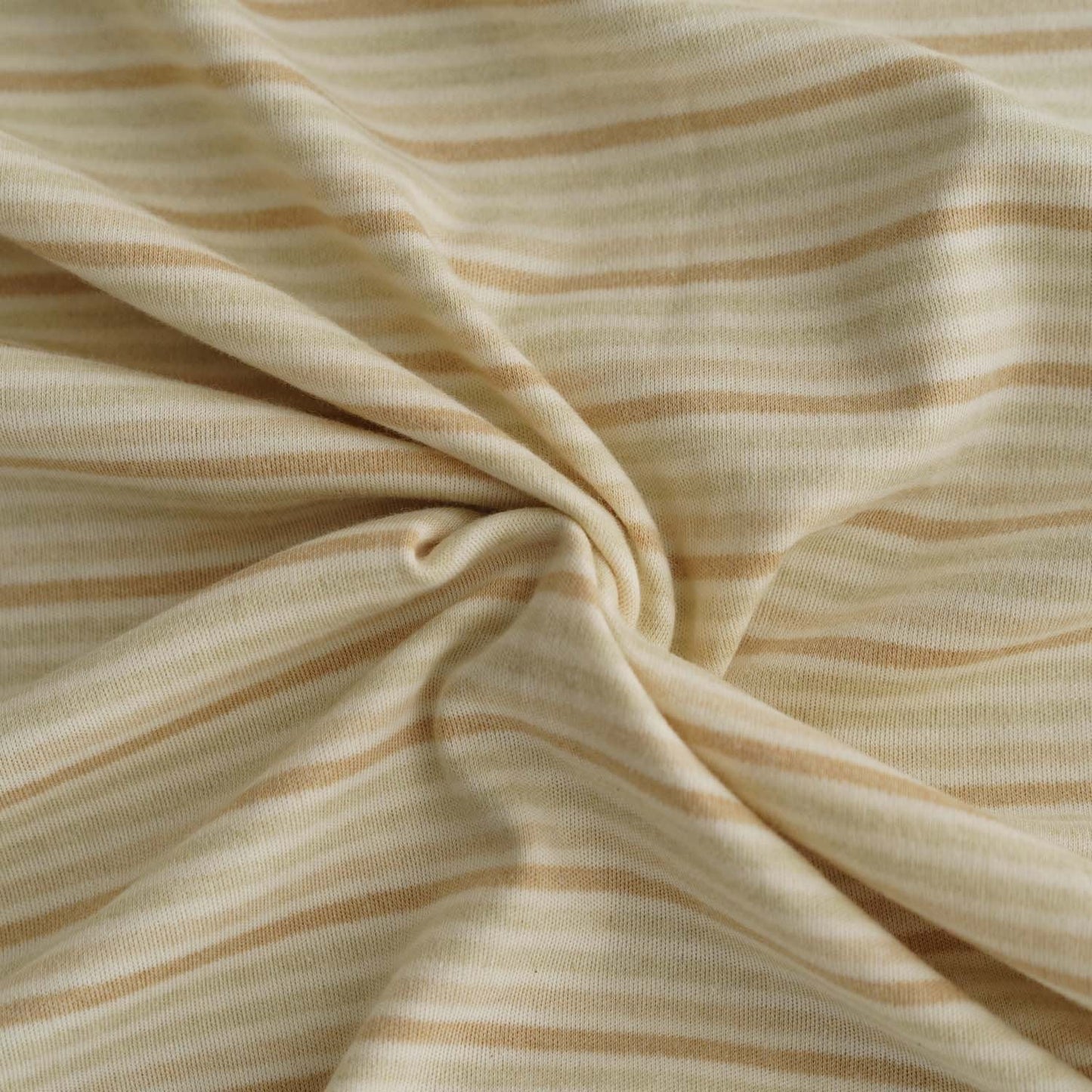 Purest Cotton - Stripes - Colour - Naturally Coloured Organic Cotton Interlock Knit