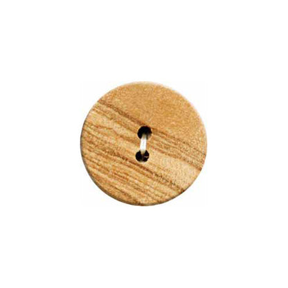 ELAN 2 Hole Wood Button - 22mm (7⁄8″) - 2 count