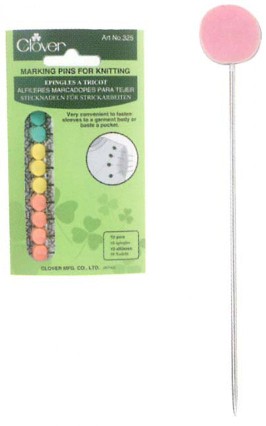Clover Marking Pins For Knitting 10ct