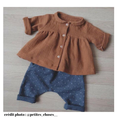 Ikatee - STOCKHOLM Shirt & Dress - Babies 6M/4Y - Paper Sewing Pattern