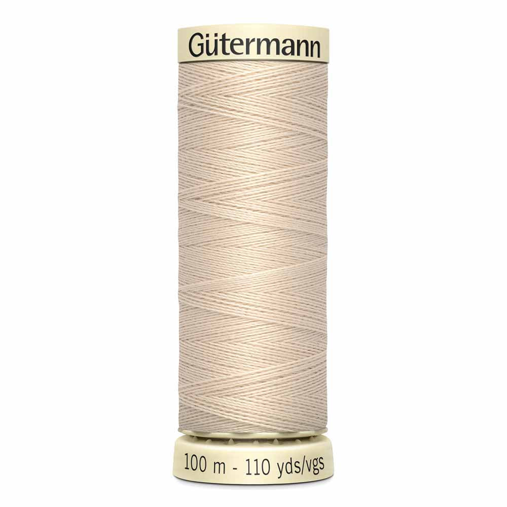 Gütermann Sew-All Thread 100m - Bone Col. 30 - Riverside Fabrics