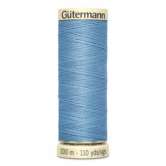 Gütermann Sew-All Thread 100m - Copen Blue Col. 227 - Riverside Fabrics