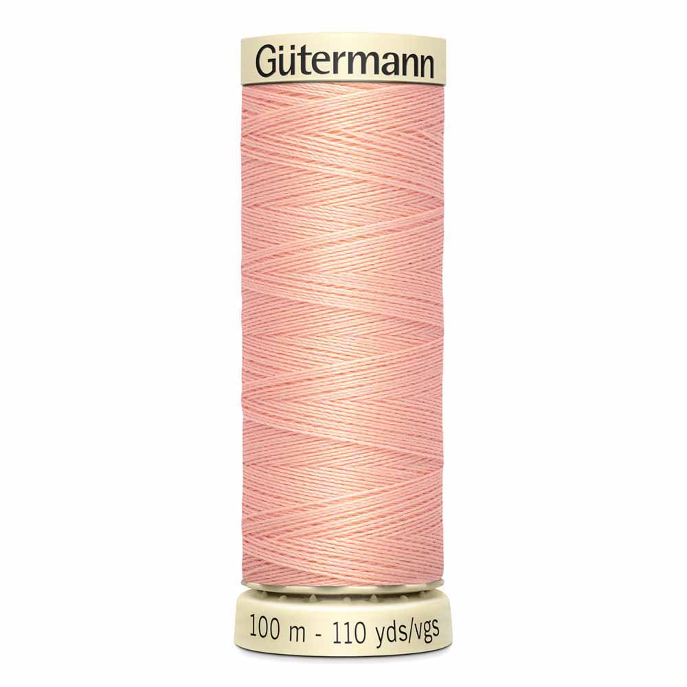 Gütermann Sew-All Thread 100m - Tea Rose Col. 370 - Riverside Fabrics