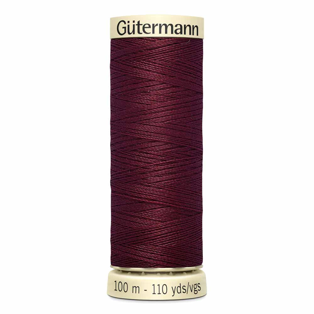 Gütermann Sew-All Thread 100m - Burgundy Col. 450 - Riverside Fabrics