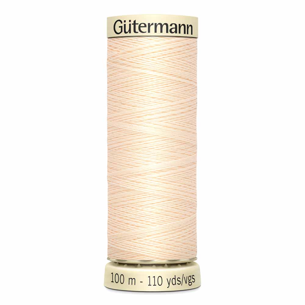 GÜTERMANN Sew-All Thread 100m - Ivory Col. 800