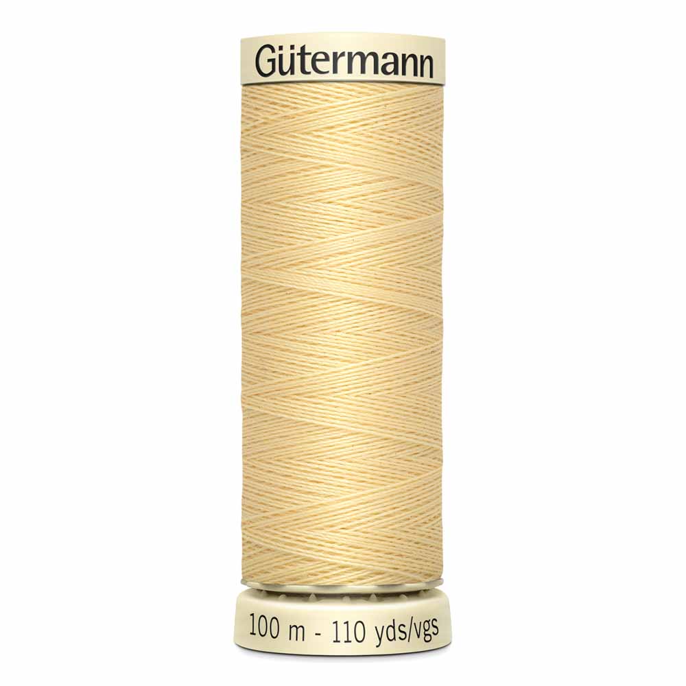 Gütermann Sew-All Thread 100m - Canary Col. 815 - Riverside Fabrics