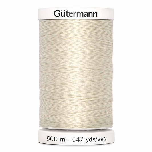 Gütermann Sew-All Thread 500m - Eggshell Col.22