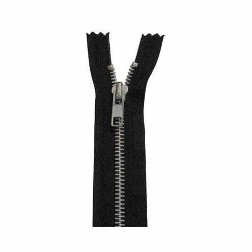 Specialty Two Way Non-Separating Zipper 55cm (22″) - Black - Riverside Fabrics