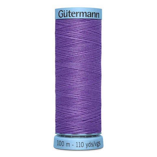 Gütermann 100% Spun Silk Thread  100m - Lilac Col.391