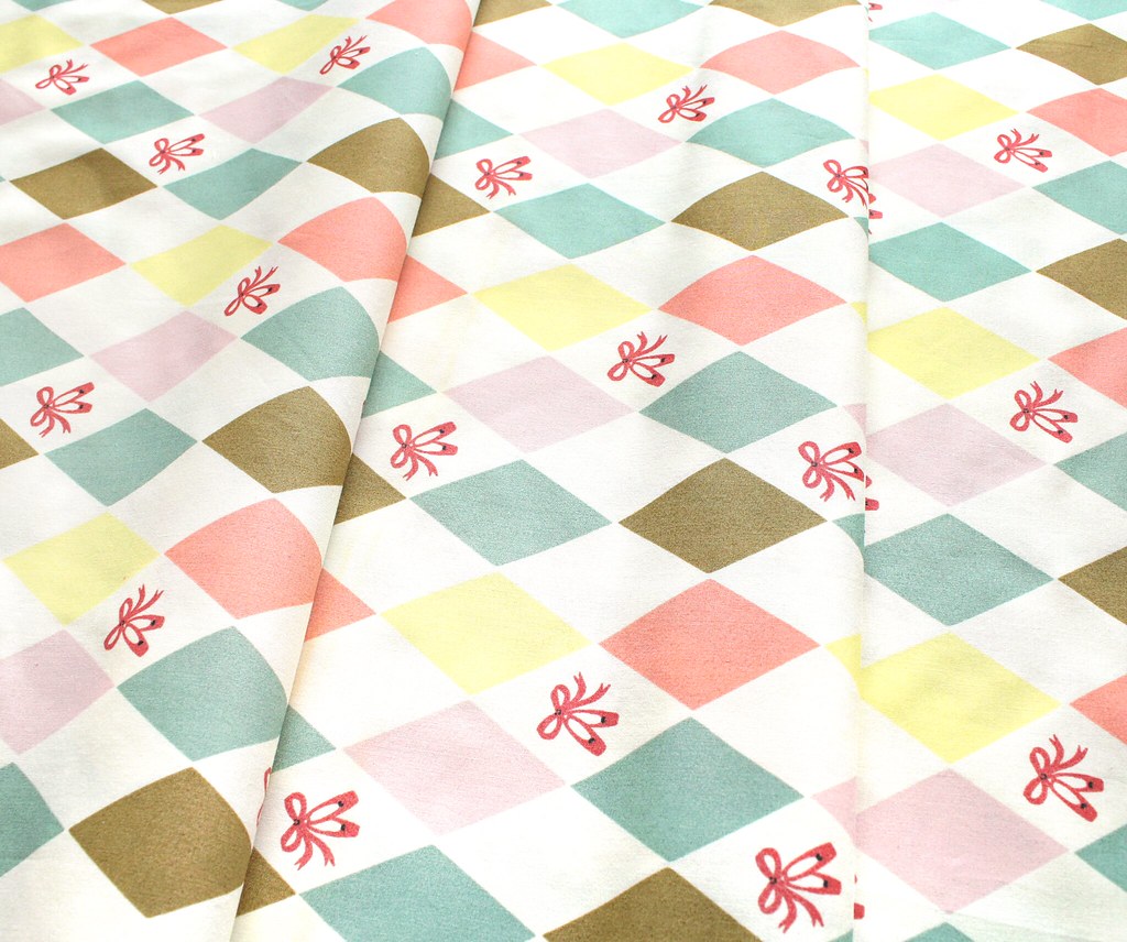 Organic Cotton Poplin - Harlequinade