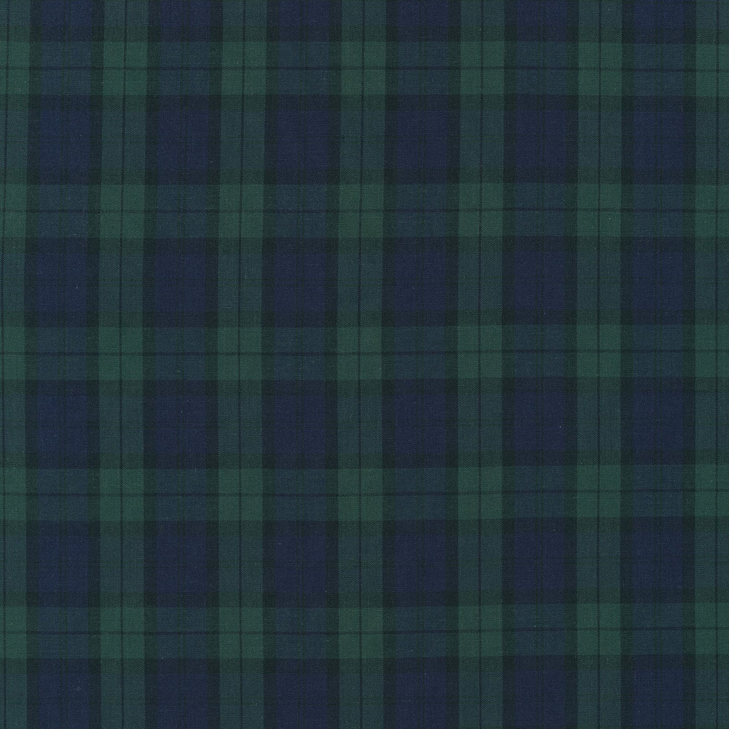 21" Remnant - Sevenberry Classic Plaids Collection - Hunter Green - Woven Shirting Fabric