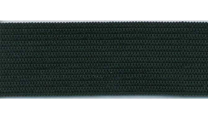 38mm (1.5'') Soft Knitted Elastic - Black